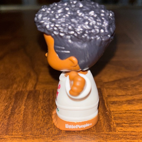 Fisher Price Little People Holiday Cheer Action Figure with Festive Sweater - Picture 2 of 4